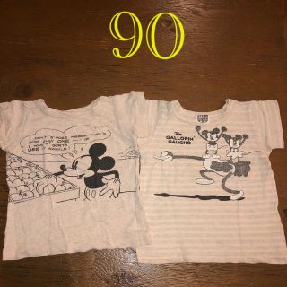 エフオーキッズ(F.O.KIDS)のエフオーキッズ　Tシャツ　サイズ90 2枚セット(Tシャツ/カットソー)