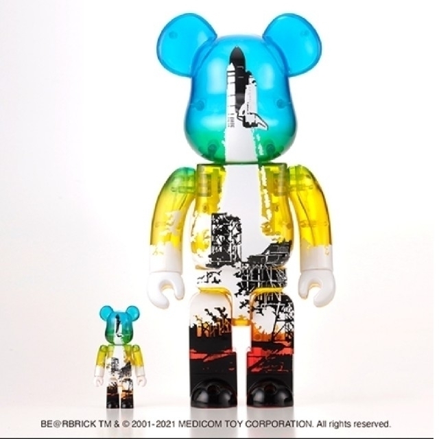 SPACE SHUTTLE BE@RBRICK 100％ \u0026 400％