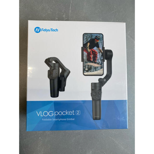 FeiyuTech VLOGpocket2 ブイログポケット2 ジンバル スマホ/家電/カメラのスマホアクセサリー(自撮り棒)の商品写真