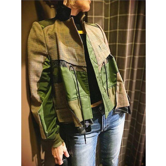 入手困難☆sacai新品☆サカイコレクションライン定14万ジャケット