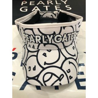 パーリーゲイツ(PEARLY GATES)の新品未使用パーリーゲイツニコスマイルサンバイザー(その他)