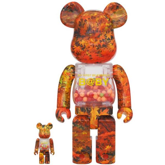 ％OFF FIRST ％%MY   TOY MEDICOM BE@RBRICK LEAVES AUTUMN