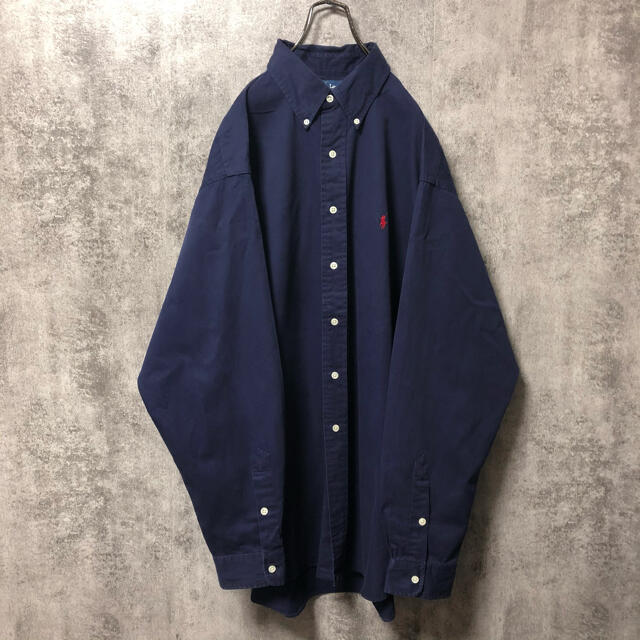 Ralph Lauren(ラルフローレン)の【Yuta様専用】ラルフローレン☆ワンポイント刺繍ロゴチノボタンダウンシャツ メンズのトップス(シャツ)の商品写真