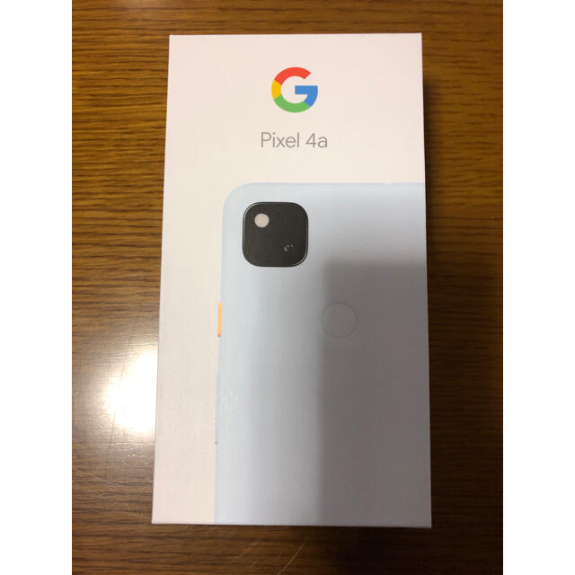 未使用 pixel4a 4g ZUA1FZ グレー 純正