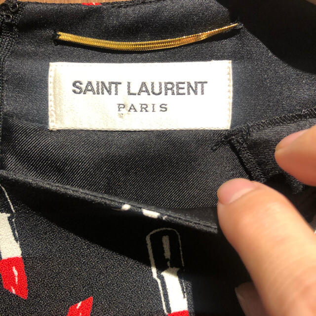 SAINT LAURENT サンローラン リップ ワンピース