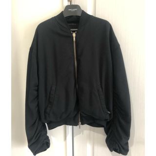 ハイダーアッカーマン(Haider Ackermann)の大人気　HAIDER ACKERMANN ボンバーブルゾン　スウェット　ハイダー(ブルゾン)