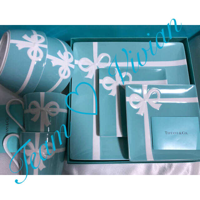 Tiffany\u0026Co.ティファニー♡ブルーボックス＆ポーチ4点セット