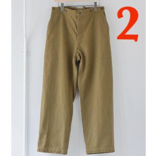 COMOLI - comoli 21ss コットンシルクオーバーパンツ サイズ2の通販 by