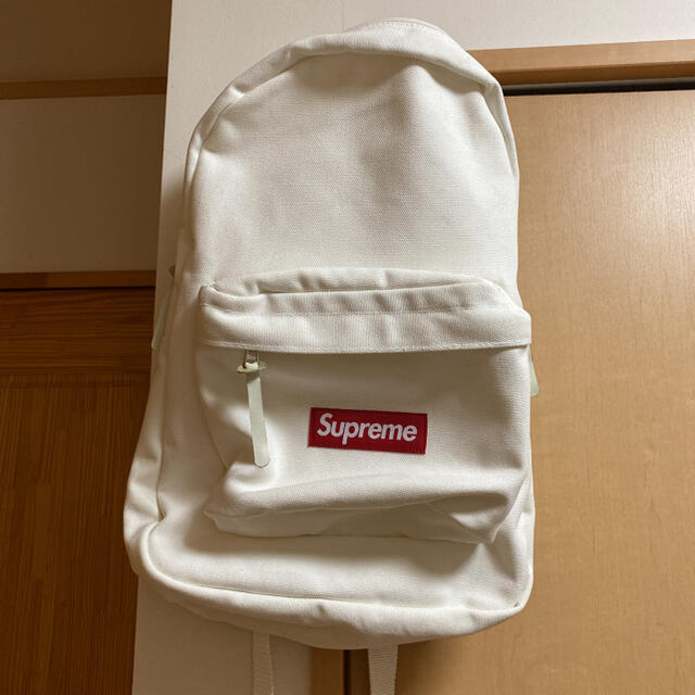 supreme canvas backpack