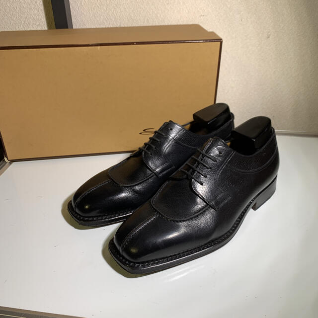 美品 Santoni サントーニ ドレスシューズ ビジネスシューズ 6 1/2