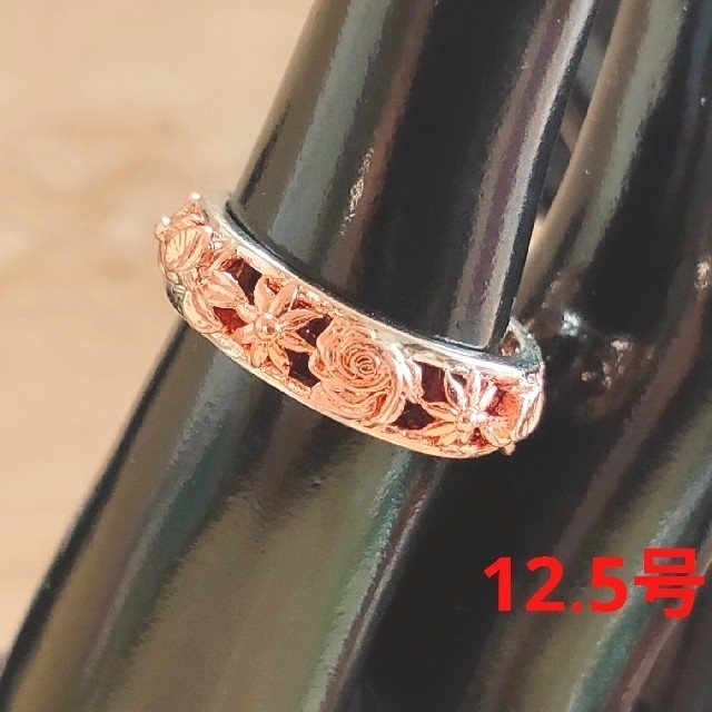 ゴールド&シルバーリング 指輪 12.5号 ハワイアン レディースのアクセサリー(リング(指輪))の商品写真