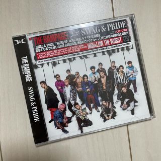 ザランページ(THE RAMPAGE)のSWAG ＆ PRIDE（DVD付）(ポップス/ロック(邦楽))