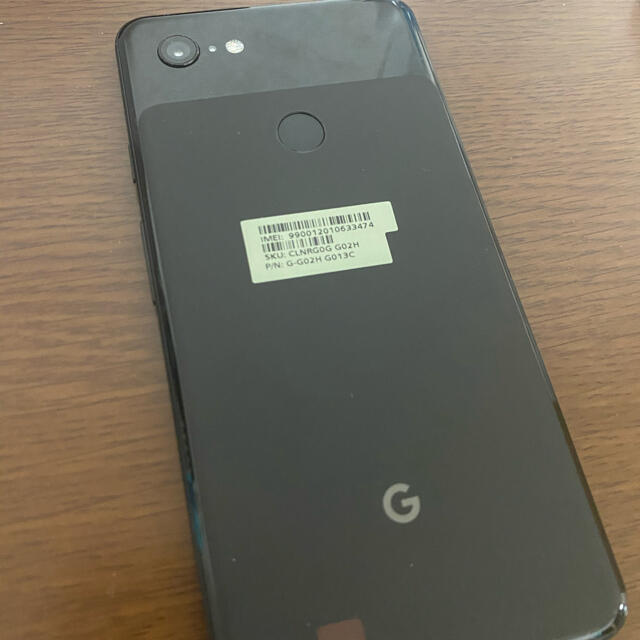 Google Pixel(グーグルピクセル)のpixel 3 XL 128GB SIMフリー版 スマホ/家電/カメラのスマートフォン/携帯電話(スマートフォン本体)の商品写真