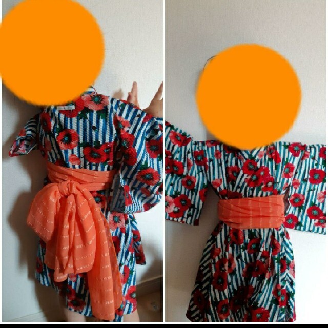 MARKEY'S(マーキーズ)のオーシャンアンドグラウンド　浴衣 キッズ/ベビー/マタニティのキッズ服女の子用(90cm~)(甚平/浴衣)の商品写真