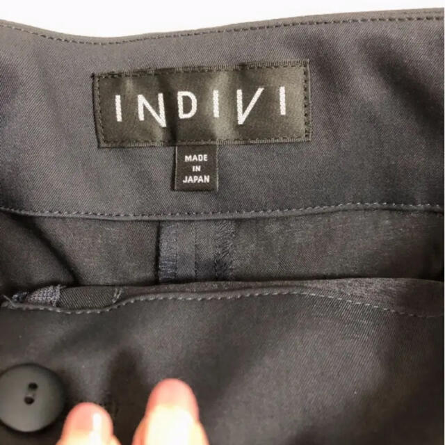 INDIVI(インディヴィ)のINDIVI ラップパンツ レディースのパンツ(ハーフパンツ)の商品写真