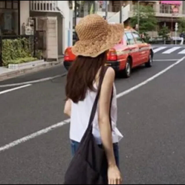 麦わら帽子 帽子 レディース ストローハット ブラウン UVカット 紫外線