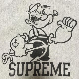 シュプリーム(Supreme)のシュプリーム×ポパイ　コラボパーカー(パーカー)