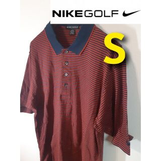 ナイキ(NIKE)の【NIKE GOLF】半袖ポロシャツ/ボーダー柄/大きめ/メンズゴルフウェア(ウエア)