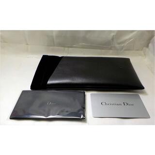 クリスチャンディオール(Christian Dior)のDior　ディオール　スリムメガネケース　ブラック　バネ口金具(サングラス/メガネ)