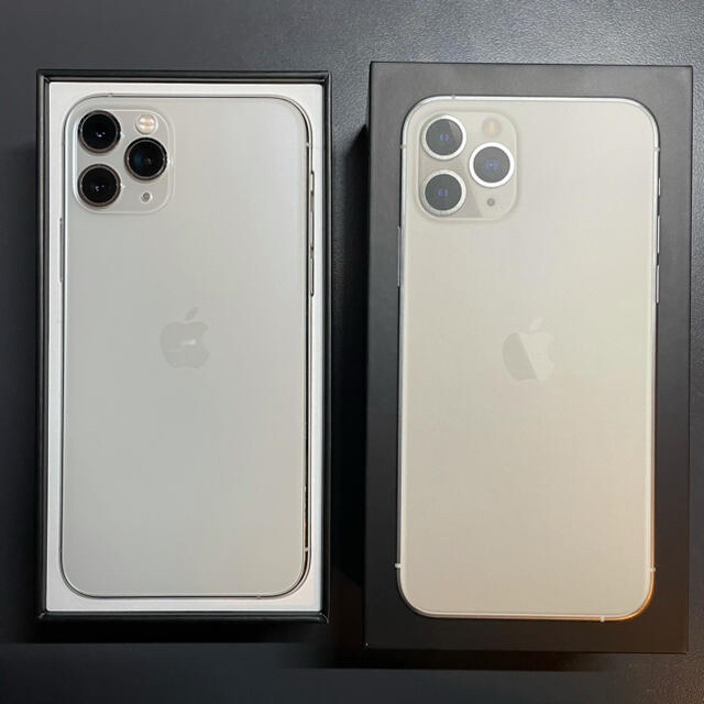 最終値下げ】iPhone 11 Pro シルバー 256 GB SIMフリー-