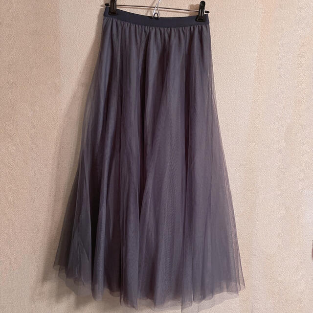 GRL(グレイル)のGRL ボリュームチュールスカート レディースのスカート(ロングスカート)の商品写真