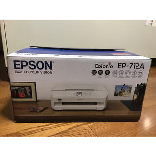 エプソン(EPSON)の【5年長期保証付き】エプソン プリンター カラリオ EP-712A EPSON(OA機器)
