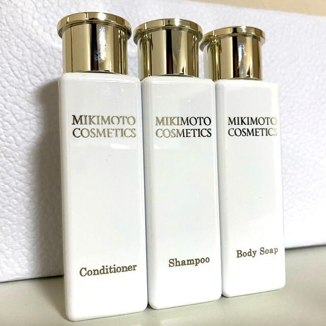 MIKIMOTO COSMETICS(ミキモトコスメティックス)のミキモト　トラベルセット　３点 コスメ/美容のキット/セット(サンプル/トライアルキット)の商品写真