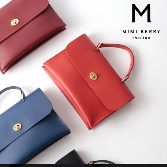 ✨美品完売品 Mimi berry Hebe ショルダー ハンド バッグ レザー