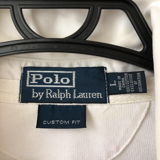 POLO RALPH LAUREN(ポロラルフローレン)のラルフローレン ポロシャツ ラガーシャツ　ビッグカラーポニー刺繍　Lサイズ メンズのトップス(ポロシャツ)の商品写真
