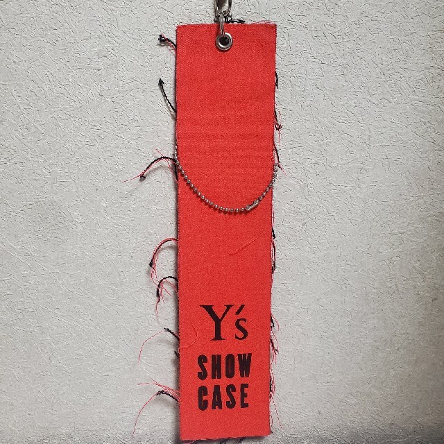 Yohji Yamamoto(ヨウジヤマモト)の【非売品】Y's show case キーホルダー メンズのファッション小物(キーホルダー)の商品写真