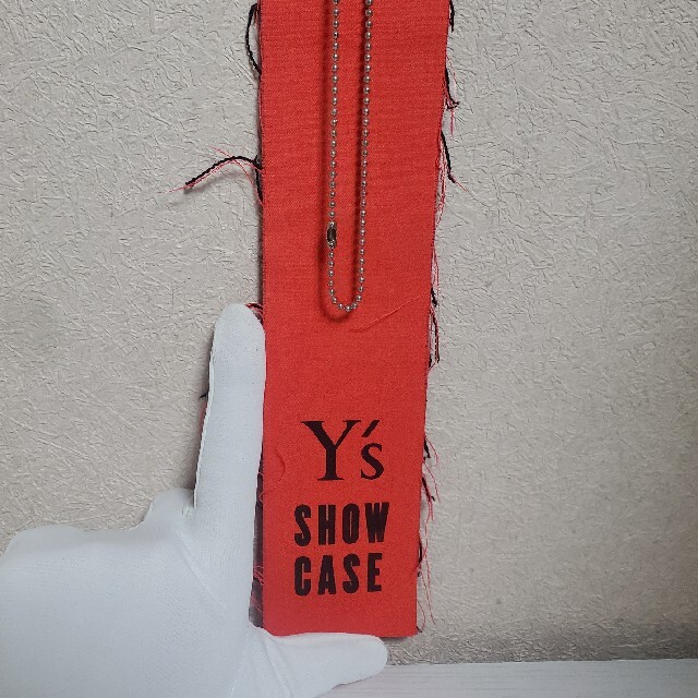 Yohji Yamamoto(ヨウジヤマモト)の【非売品】Y's show case キーホルダー メンズのファッション小物(キーホルダー)の商品写真