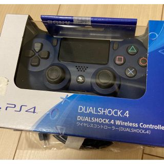 PS4 ソニー SONY 純正 DUALSHOCK 4 ミッドナイトブルー(その他)