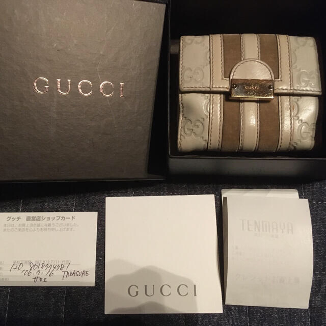 返品不可】 Gucci - GUCCI treasure 二つ折り財布 財布 - hesnor.com