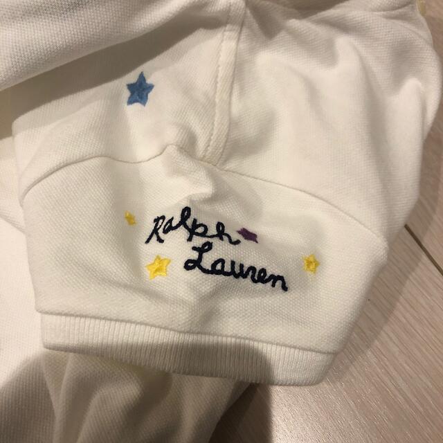 POLO RALPH LAUREN(ポロラルフローレン)のラルフローレン ★ポロシャツ★サイズＳ(7歳用)130cm キッズ/ベビー/マタニティのキッズ服女の子用(90cm~)(Tシャツ/カットソー)の商品写真