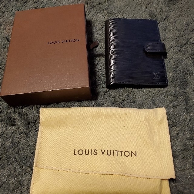 LOUIS VUITTON　ヴィトン　エピ　アジェンダPM　手帳　ブラック