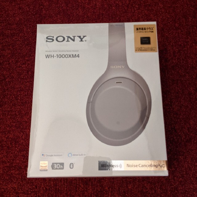 SONY ソニー ヘッドホン WH-1000XM4 プラチナシルバー　新品