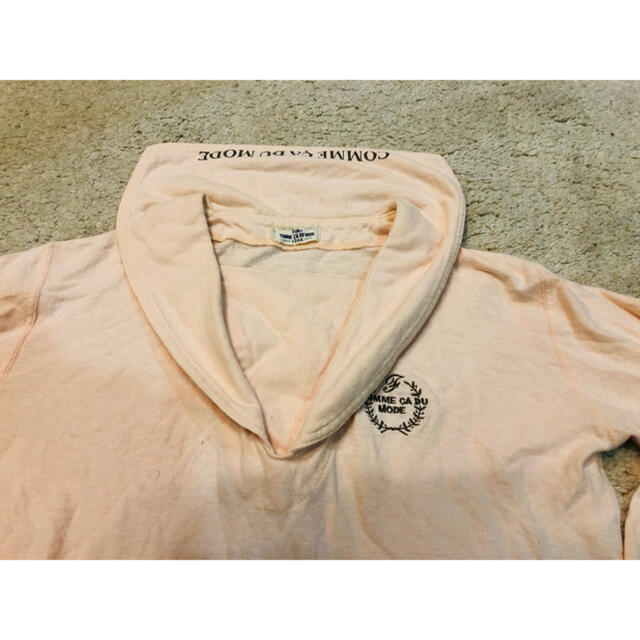 COMME CA DU MODE(コムサデモード)のFille COMME CA DU MODE セーラー襟の綿シャツ　120cm キッズ/ベビー/マタニティのキッズ服男の子用(90cm~)(Tシャツ/カットソー)の商品写真