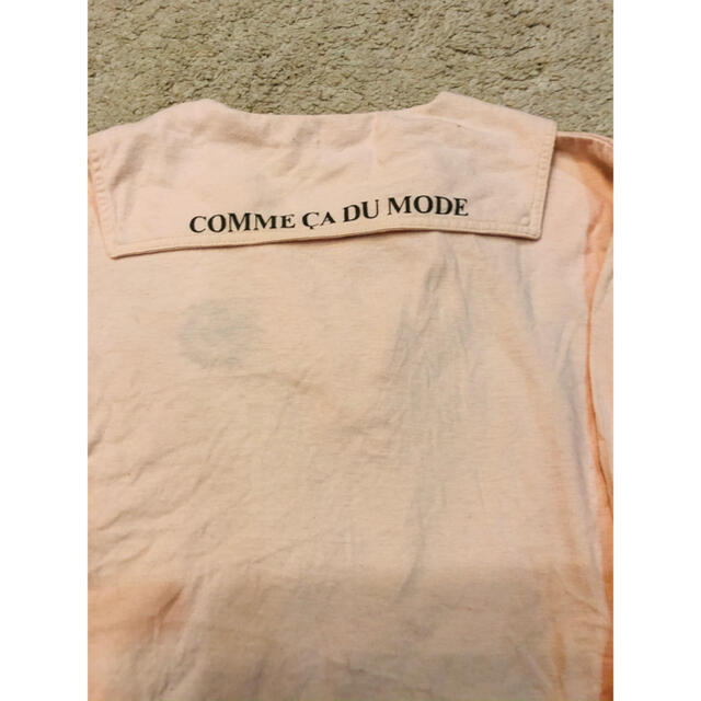 COMME CA DU MODE(コムサデモード)のFille COMME CA DU MODE セーラー襟の綿シャツ　120cm キッズ/ベビー/マタニティのキッズ服男の子用(90cm~)(Tシャツ/カットソー)の商品写真