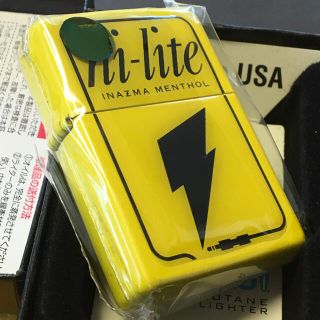 ジッポー(ZIPPO)のZIPPO 希少 非売品 HI-LITE ハイライト 懸賞当選 新品未使用(ライト/ランタン)