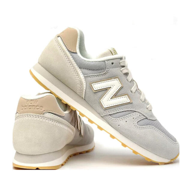 New Balance(ニューバランス)のニューバランス スニーカー　2021SS ベージュ　グレー　WL373  レディースの靴/シューズ(スニーカー)の商品写真