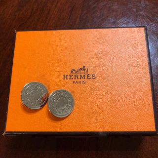 エルメス(Hermes)のエルメス　セリエ　シルバーイヤリング(イヤリング)