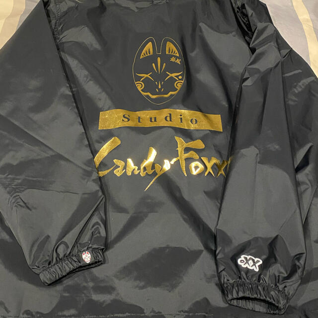 candy foxx コーチングジャケット ブラック Lサイズ