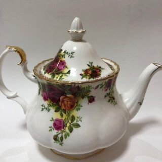 ロイヤルアルバート(ROYAL ALBERT)のロイヤルアルバート　オールドカントリーローズ　ティーポット(食器)