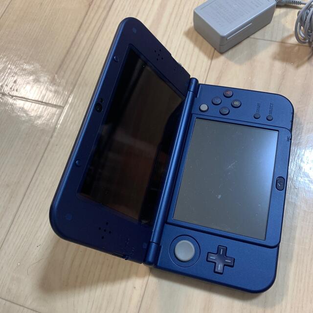 【ほぼ新品】New ニンテンドー3DS LL メタリックブルー