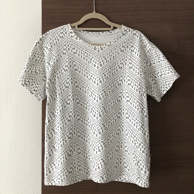 eimy istoire(エイミーイストワール)のeimy istoire♡EIMY pattern Tシャツ♡ホワイト レディースのトップス(Tシャツ(半袖/袖なし))の商品写真