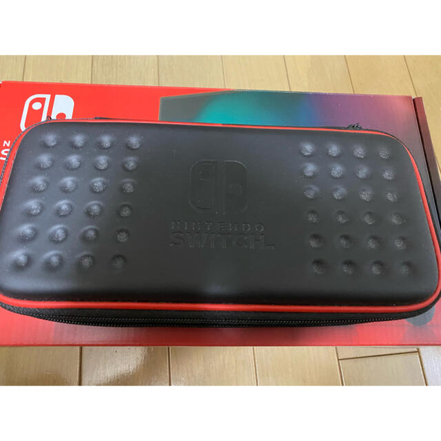 ゲームソフトゲーム機本体【超美品】Nintendo Switch グレー、ケース付き