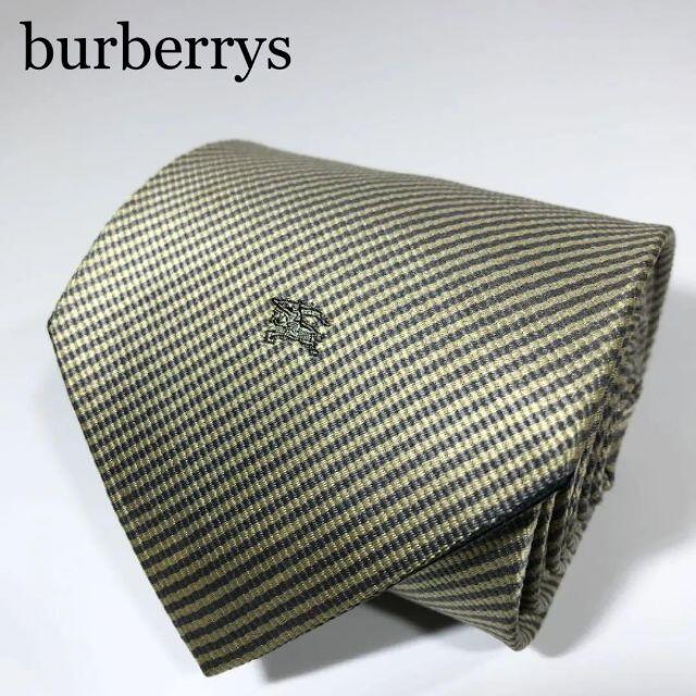 BURBERRY(バーバリー)の【333㍉ℓ様】バーバリーズ 高級シルク ハンドメイド ネクタイ ホースロゴ メンズのファッション小物(ネクタイ)の商品写真