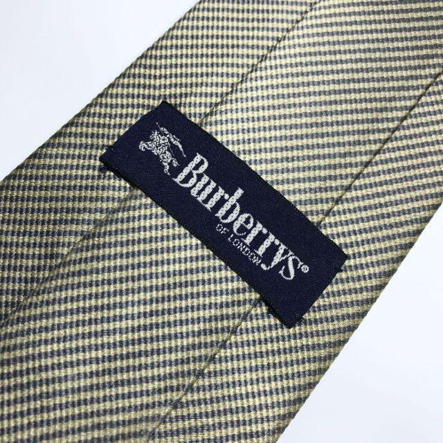 BURBERRY(バーバリー)の【333㍉ℓ様】バーバリーズ 高級シルク ハンドメイド ネクタイ ホースロゴ メンズのファッション小物(ネクタイ)の商品写真