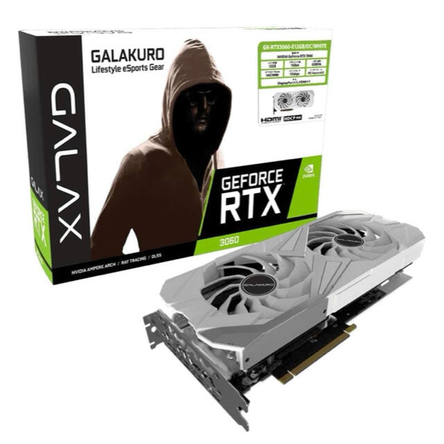 日本特注 玄人志向 NVIDIA GeForce RTX3060搭載 PCパーツ