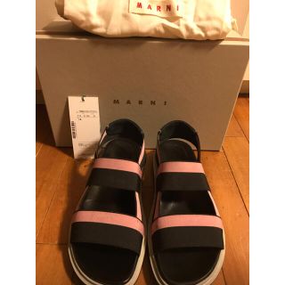 マルニ(Marni)の💕お値下げ💕MARNI マルニ ストラップ スポーツサンダル 37(サンダル)